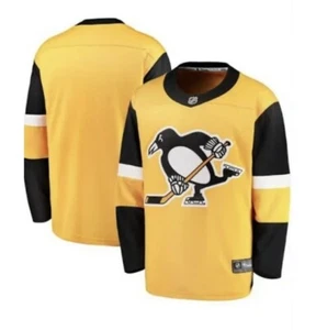 Camiseta Fanatics Breakaway Pittsburgh Penguins NHL Amarilla Para Hombre Talla L Totalmente Nueva - Imagen 1 de 8