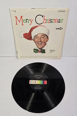 Bing Crosby Merry Christmas Decca LP DL 78128 G+/VG  Original  - Image 1 of 4