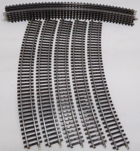 Marklin 2241 HO K Track 21-33/4 R30 Curved Track Sections (10) EX - Picture 1 of 1