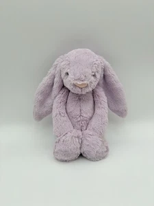 Juguete suave Jellycat lila conejito púrpura mediano Londres Lovey 12" - Imagen 1 de 9