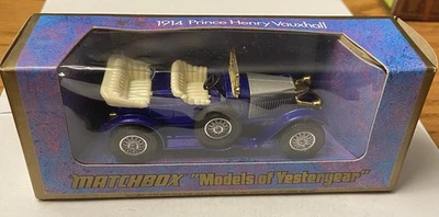 1977 Matchbox Models of Yesteryear 1914 Prince Henry Vauxhall Y-2 New  - Image 1 of 4