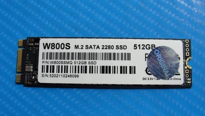 Gateway GWNR71517-BL W800S 512GB M.2 SATA SSD Solid State Drive W800SSMQ - Image 1 of 2