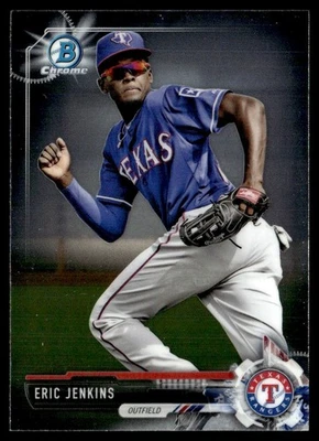2017 Bowman Chrome Prospects Eric Jenkins Texas Rangers #BCP19 - Image 1 of 2