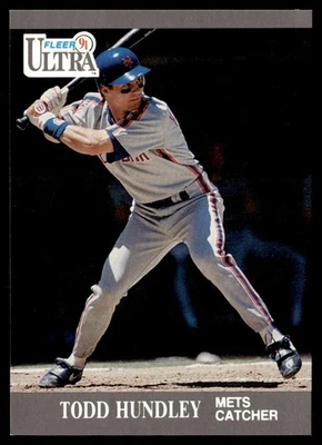 1991 Ultra Todd Hundley New York Mets #220 - Image 1 of 2