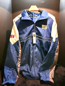 New York Giants Football Windbreaker Sports Illustrated Dunbrooke Jacket NWT XL - Picture 1 of 13