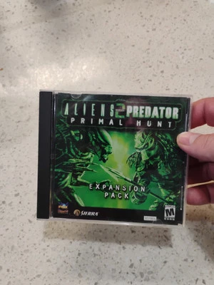 Aliens VS Predator 2: Primal Hunt Expansion Pack (Windows PC, 2002) SIERRA - Image 1 of 2