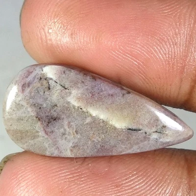 Piedras preciosas sueltas cabujón pera jade turco 100 % natural 11,85 quilates 11 x 27 x 04 mm Foto 1 de 3