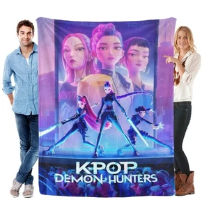 KPop Idols Flannel Blanket Soft Sofa Bed Couch Throw Birthday Gift - Picture 1 of 20