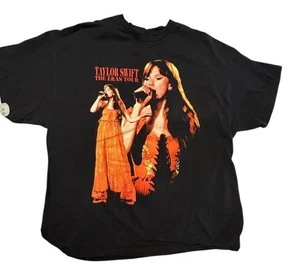 Taylor Swift Eras Tour 2023 2024 Concert T-Shirt Black XXL Double Sided Merch - Picture 1 of 4