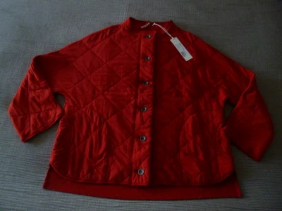 NWT ISCHIKO/OSKA "Diella" Typo Print/Rib/Padded Jacket - size 3 14/16UK RRP£239 — 第 1/4 张图片