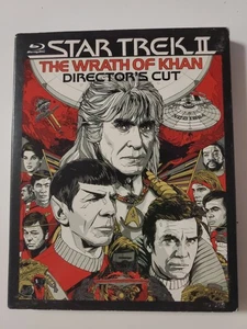STAR TREK, THE WRATH OF KHAN BLU-RAY W/SLIPCOVER - Picture 1 of 2