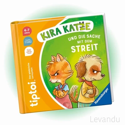 RAVENSBURGER tiptoi® Buch - Kira Katze und die Sache mit dem Streit - NEU - Bild 1 von 4