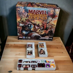 Rangement insert Blanc organiseur pour le jeu Zombicide Marvel Zombies - Imagen 1 de 4