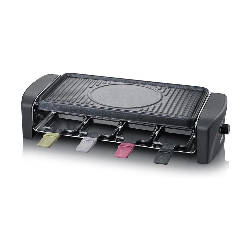 Severin Raclette-Grill (RG 9646), schwarz, 1400 W perfekt für Weihnachten - Bild 1 von 1