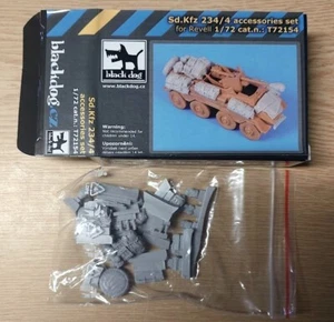 Sd.Kfz 234/4 accessories set for Italeri by Blackdog in 1/72 - Picture 1 of 1