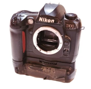 Nikon D100 Digital SLR Camera - Black And MB D100 FOR PARTS ONLY(Not Working) - Picture 1 of 6