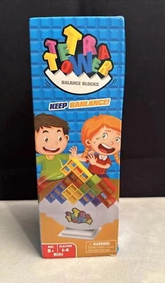 16Pcs Building Blocks Balance Puzzle Board Assembly Tetra Tower Game Stacking - Image 1 of 4