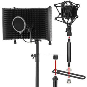 Studio Microphone and Diffuser Isolation