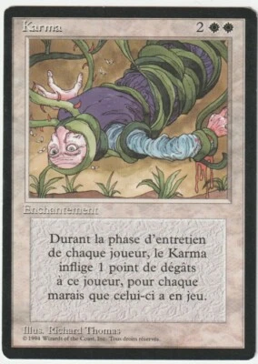 Revised Edition FBB (Foreign Black Border)  Karma    Magic - Image 1 of 2