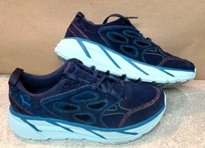 W 8.5 M 7.5 D HOKA ONE ONE U Clifton L Embroidery Athletic Running Shoes 1126854 - Picture 1 of 11