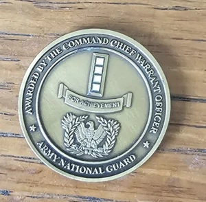 Comando Jefe Suboficial - Guardia Nacional del Ejército - Moneda Desafío - Imagen 1 de 2