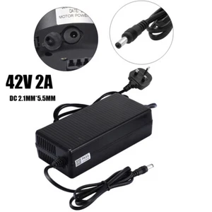 Cargador de batería de iones de litio 42V 2A cabezal DC 2.1MM para fuente de alimentación de batería de 36V - Imagen 1 de 5