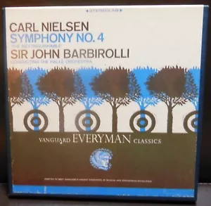 Carl Nielsen Symphony No 4 "The Inextinguishable" 4 Track 7 1/2 IPS Reel to Reel - Picture 1 of 7