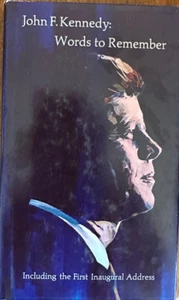 Words to Remember John F. Kennedy Including Inaugural Address Hallmark - Foto 1 di 9