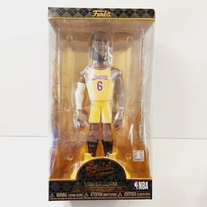 Funko Gold LEBRON JAMES Premium Vinyl Figure 12” LA Lakers Yellow Jersey - (NEW) - Picture 1 of 10
