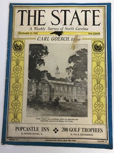 1936 The State Survey of North Carolina Magazine - Bild 1 von 5