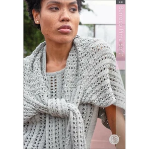 Berroco ::Booklet #431:: Pima Soft yarn 6 designs - Picture 1 of 7