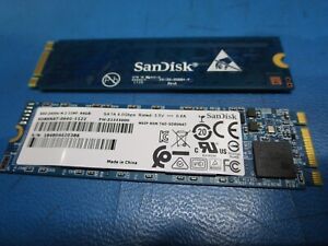 LOT of 60 SanDisk SSD Z400s M.2 2280 64GB SATA 6.0Gbps SSD SD8SNAT-064G