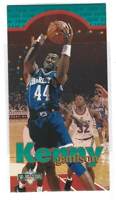 1995-96 Fleer NBA Jam Session - Kenny Gattison #114 - Image 1 of 2