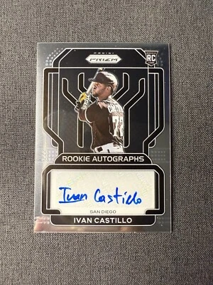 Ivan Castillo 2022 Panini Prizm - Rookie Autographs Silver Prizm #RA-IC RC - Image 1 of 2