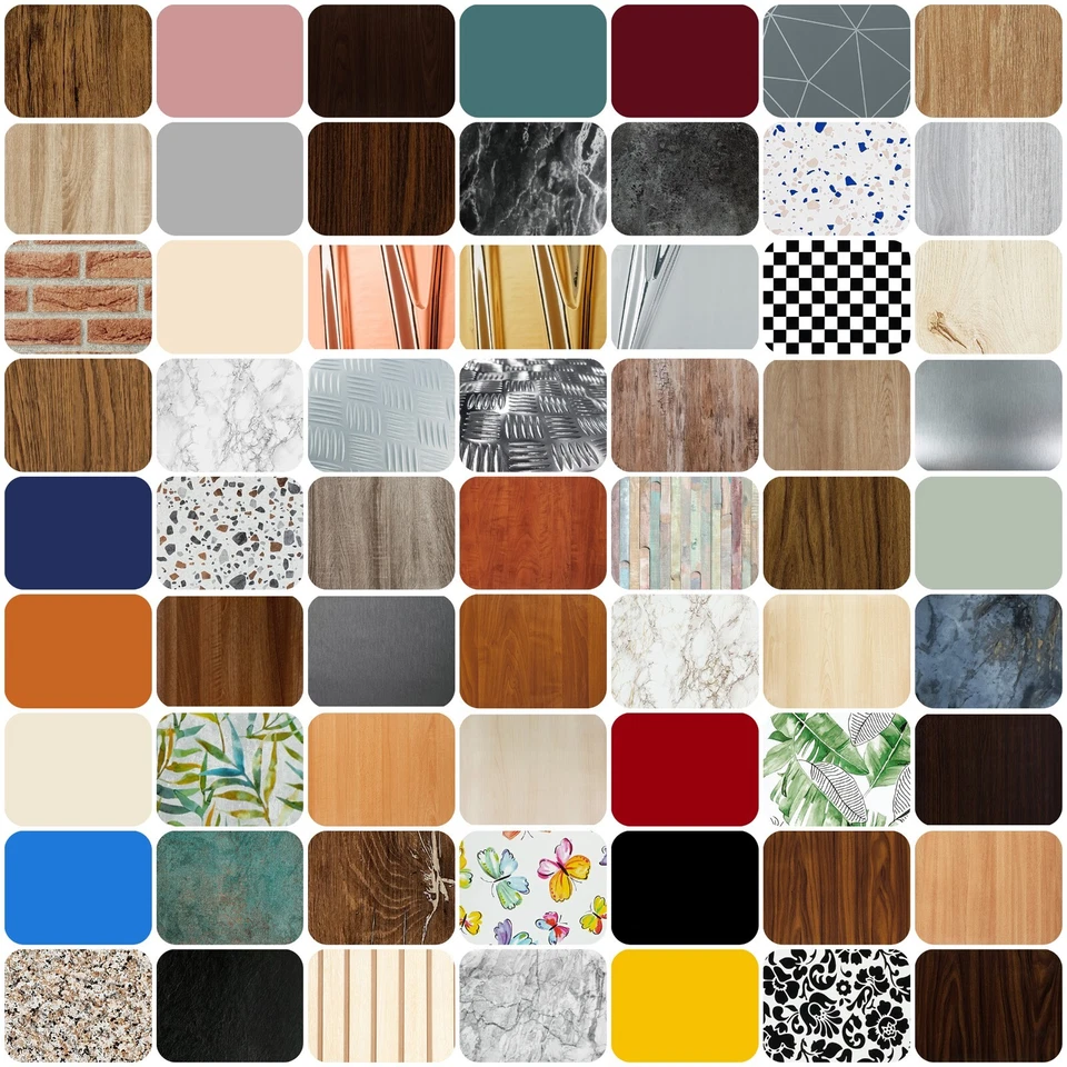 Klebefolie Möbel Tür Küche Muster  Selbstklebende Folie 10x15cm Stein Holz Optik - Bild 1 von 1