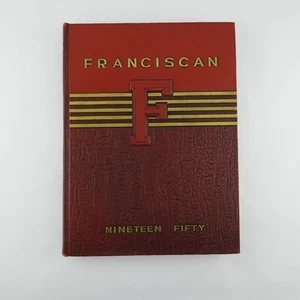 1950 Brooklyn NY Yearbook Saint Francis Franciscan Wonderful Photos - Imagen 1 de 8