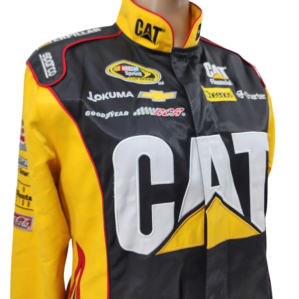 Chaqueta CAT Racing NASCAR Sprint Cup Series Jeff Burton, Para Mujer Grande Foto 1 de 4
