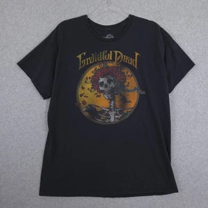 Grateful Dead Shirt Herren Medium Schwarz Kurzarm Rundhals Skelett Grafik T-Shirt - Bild 1 von 8