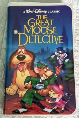 Walt Disney Classic The Great Mouse Detective (VHS 1992) Black Diamond Clamshell - Image 1 of 4
