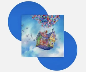 UP Original Motion Picture Soundtrack Sky Blue Vinyl LP MONDO NEW 180g Pixar - Picture 1 of 2