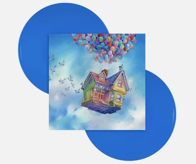 UP Original Motion Picture Soundtrack Sky Blue Vinyl LP MONDO NEW 180g Pixar - Image 1 of 2