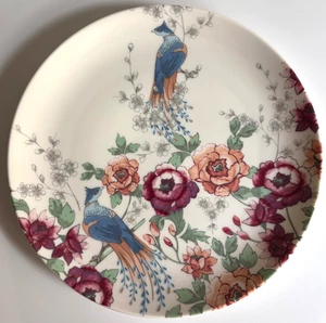 Denby Monsoon Kyoto Salad Side Plate Fine China Oriental Floral Pattern 22cm - Picture 1 of 5
