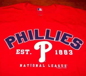 PHILADELPHIA PHILLIES MLB BASEBALL EST. 1883 T-Shirt MENS XL NEW - Picture 1 of 2