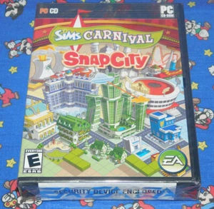 Sims Carnival SnapCity (PC, 2008) Snap City NEW SEALED in Box Video Game Buy Now - Picture 1 of 3