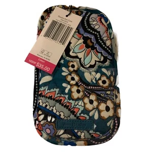 VERA BRADLEY DOUBLE EYE GLASS CASE in the PRETTY "HAYMARKET PAISLEY JEWEL" NWT! - Picture 1 of 5