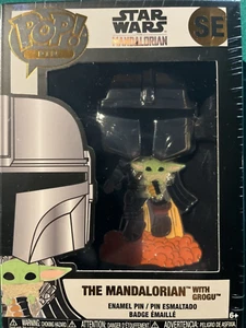 Funko POP! Pin Edición Especial - The Mandalorian with Grogu (2022) - Imagen 1 de 3