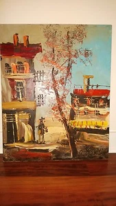 Morris Katz Original Oil Painting 24" x 30" Signed 1980 "OLD MAN'S AUTUMN?" - Picture 1 of 7