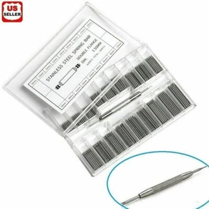 360pcs Watchmaker Watch Band Spring Bars Strap Link Pins Steel Repair Remove Kit