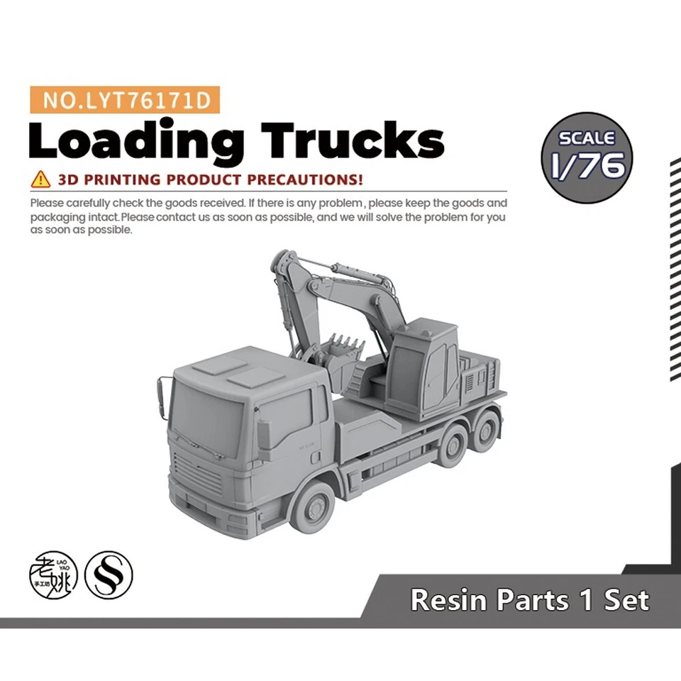 SSMODEL OO Scale 1:76 Loading Trucks - Image 1 of 1