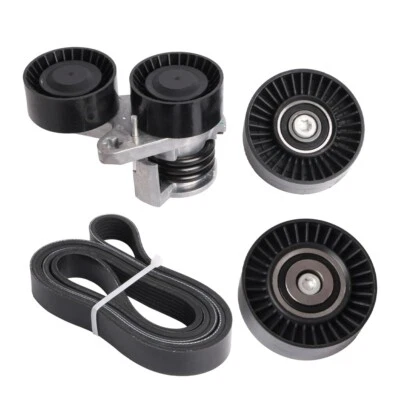 Belt Tensioner Assembly Idler Pulley Drive Belt Kit INA for BMW 135i 335i is Foto 1 de 4